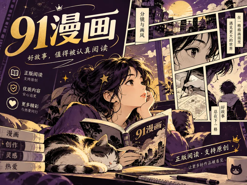 漫画分格主题视觉